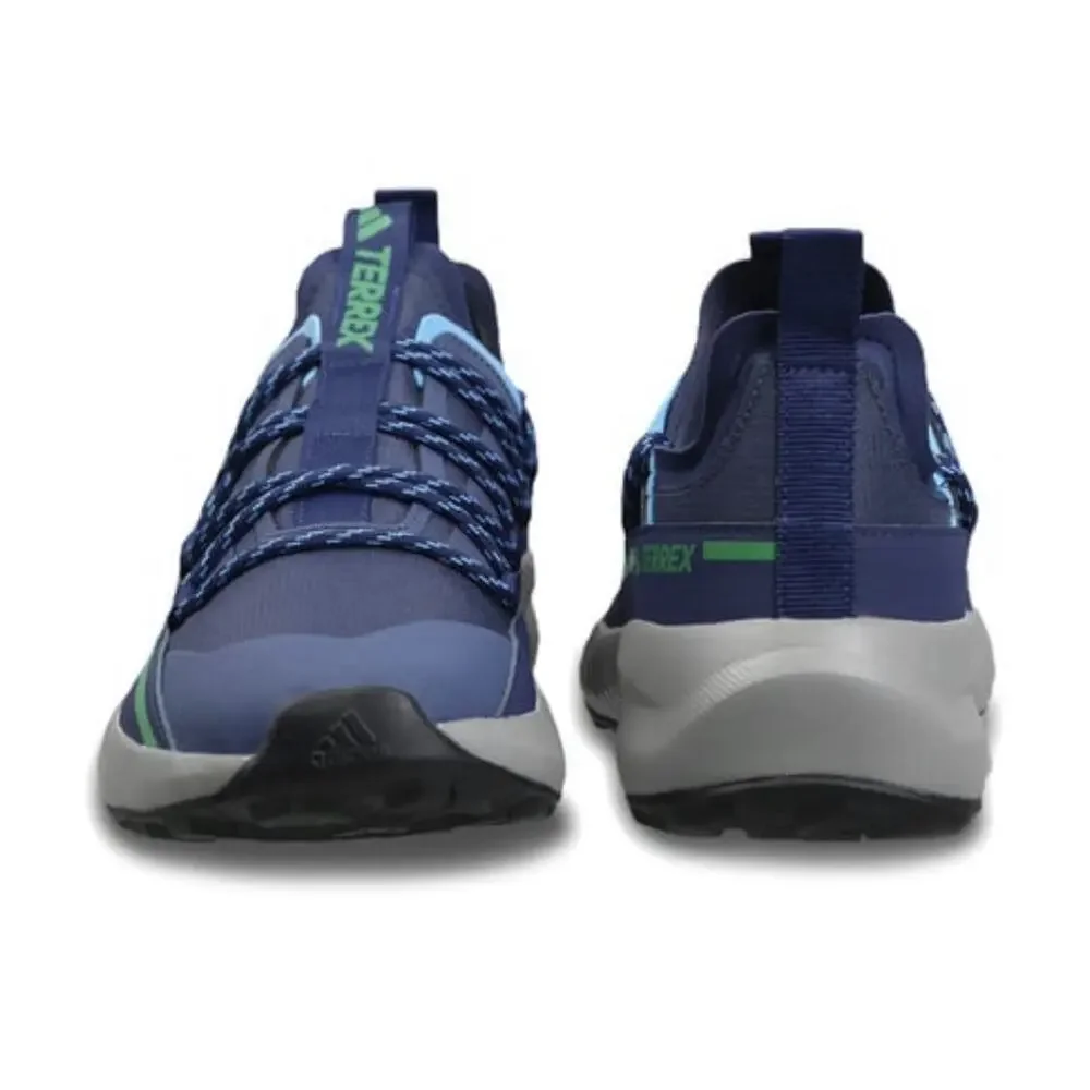 adidas Terrex Hike Lacer Men’s 10.5 Blue Hiking Trail Shoes New No Box